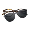 Isaac - Round Demi Clip On Sunglasses for Men & Women